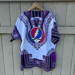 Mountain Girl Clothing Grateful Dead Tunic Poncho Hippie Festival